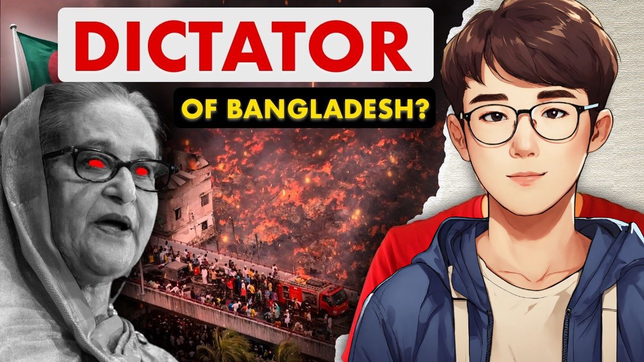 Bangladesh is Burning! | Sheikh Hasina called a Dictator | What's Happening? | Dhruv Rathee